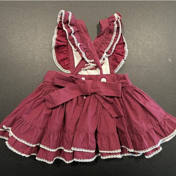 Well Dressed Wolf Wild Berry Naomi Set with Bloomers, Toddler Size 2T - Picture 4 of 7